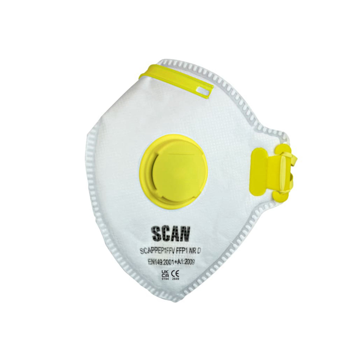 Scan Fold Flat Valved Disposable Mask FFP1 (Pack of 10) SCAPPEP1FFVB