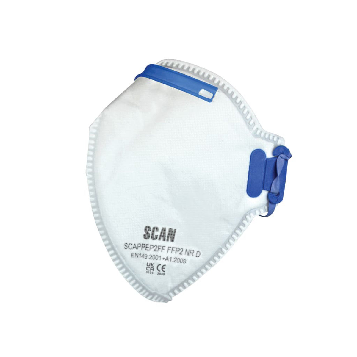 Scan Fold Flat Disposable Mask FFP2 Protection (Pack 3) SCAPPEP2FF