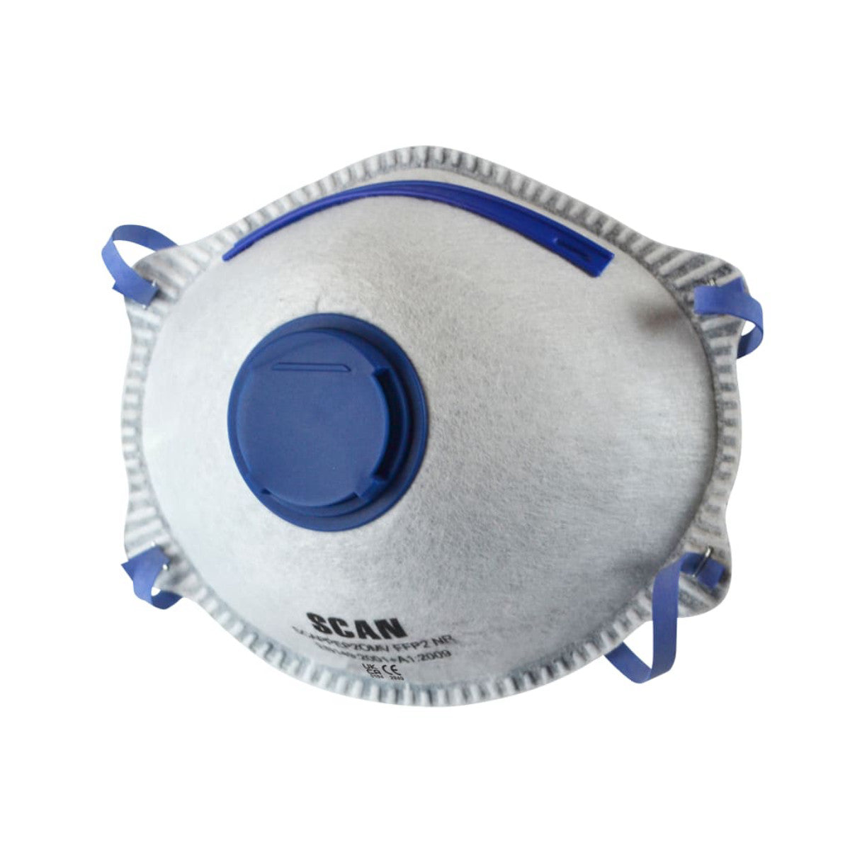 Scan Moulded Disposable Odour Mask Valved FFP2 Protection (Pack 3) SCAPPEP2OMV