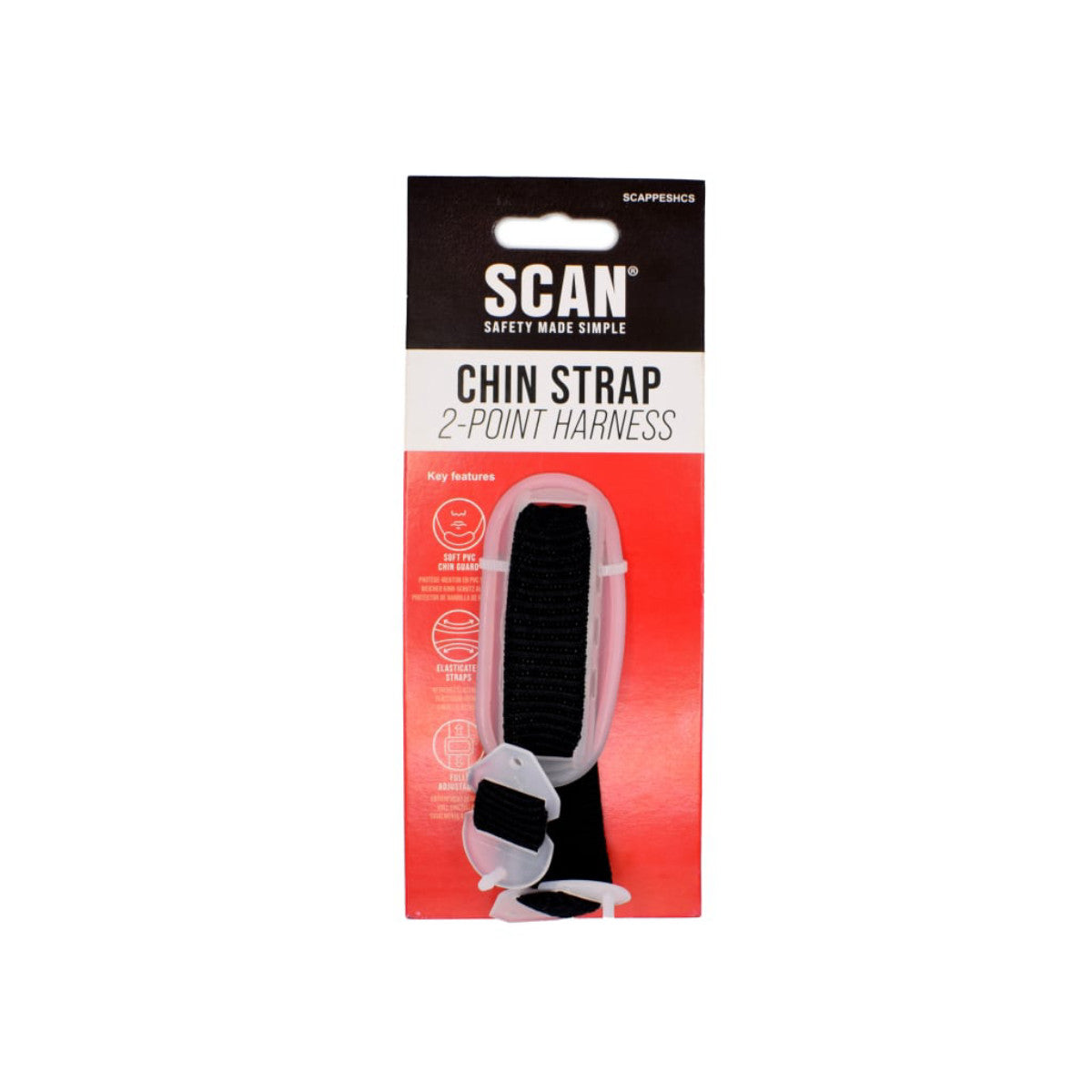 Scan Standard Safety Helmet Chin Strap SCAPPESHCS