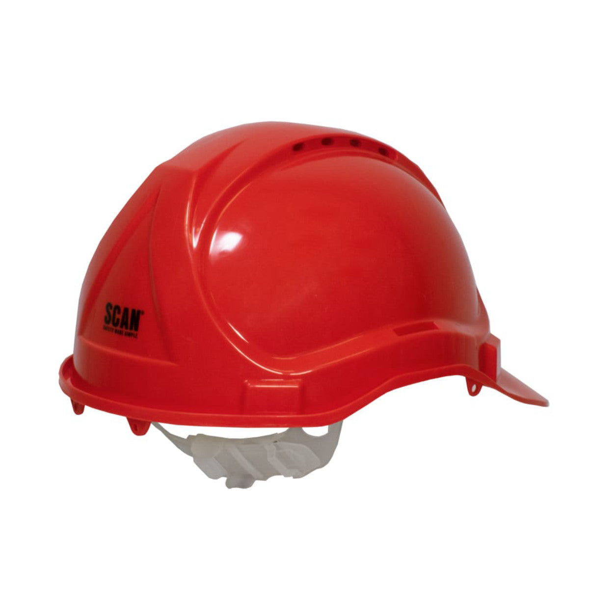 Scan Safety Helmet - Red SCAPPESHR