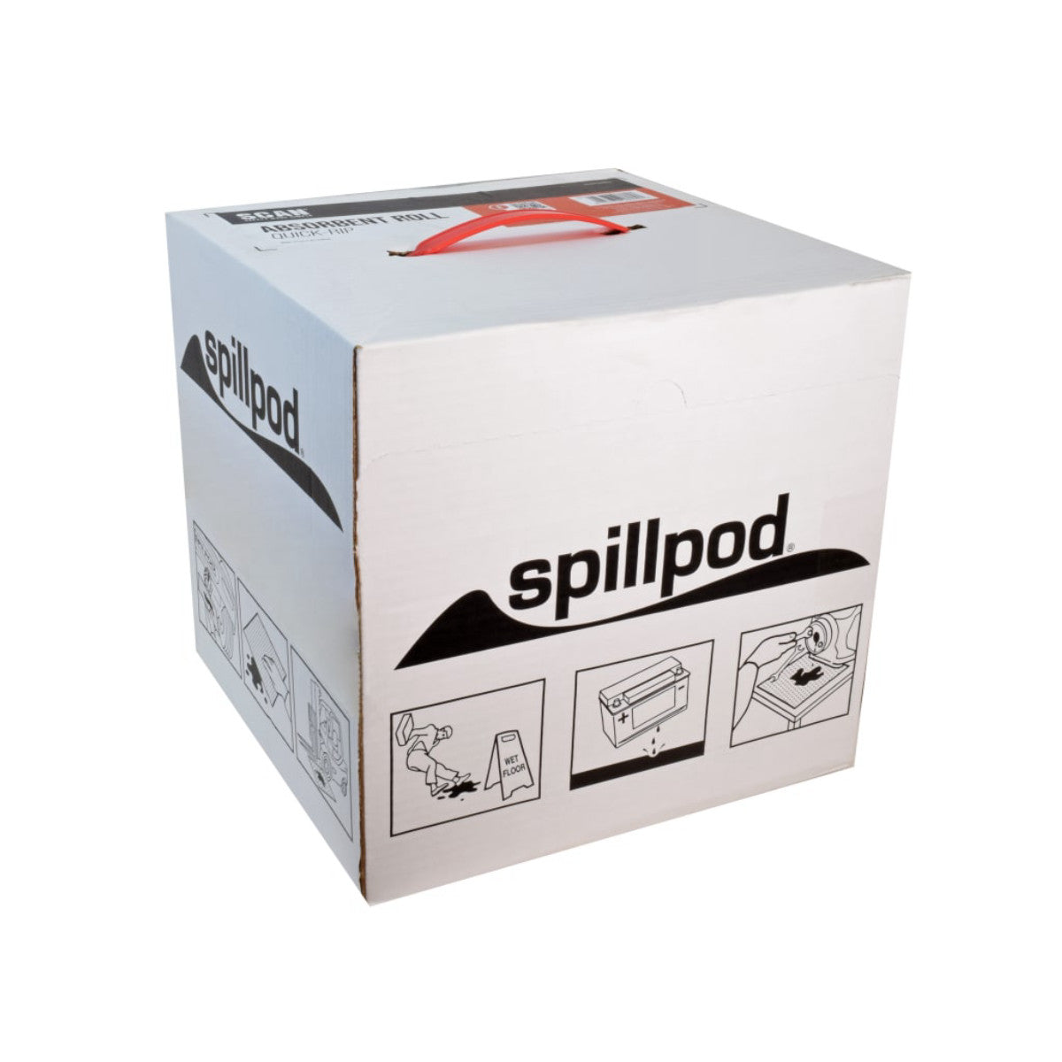 Scan Universal Absorbent Quick-Rip Roll Box SCASCUAROLL