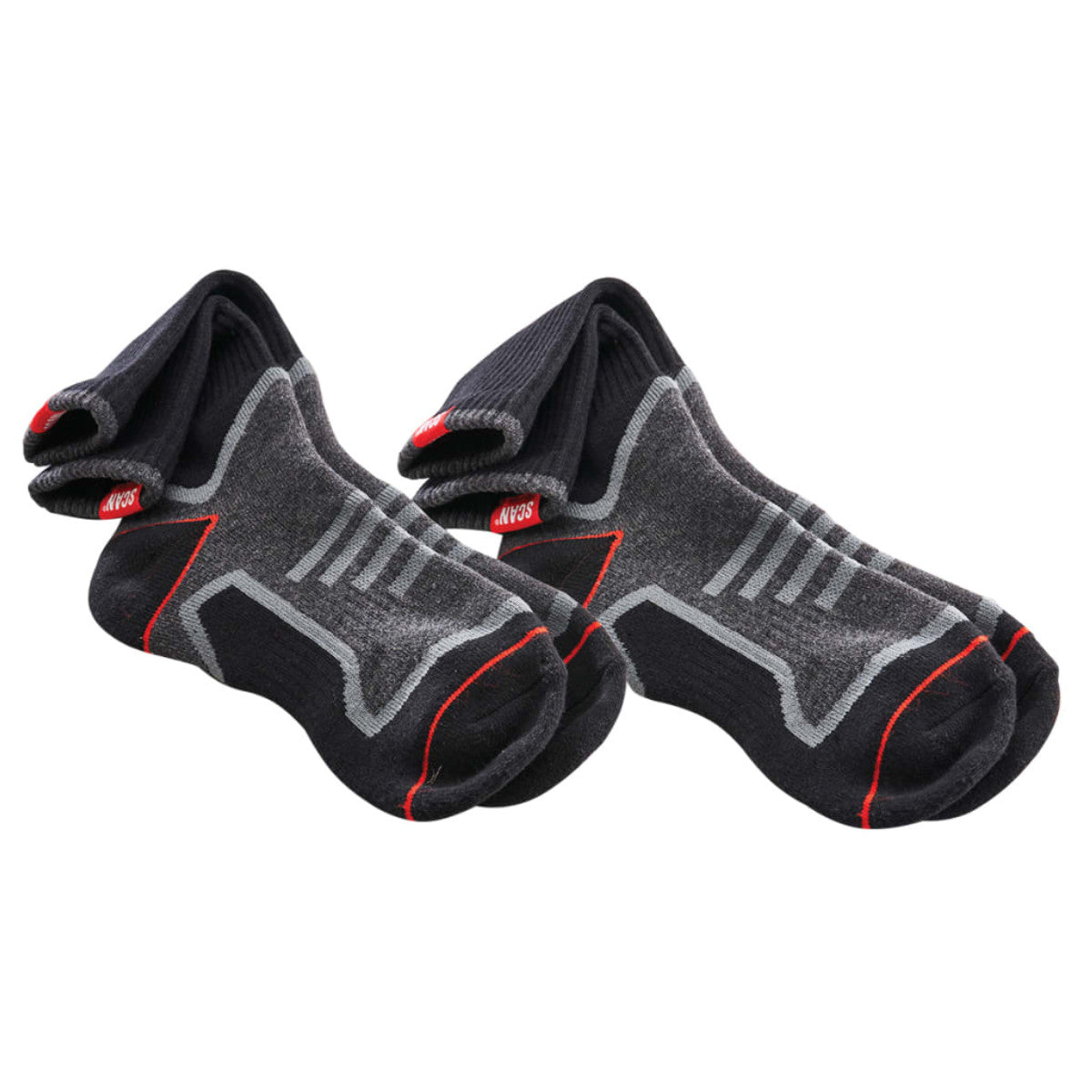 Scan Work Socks (Twin Pack) SCASOCKS