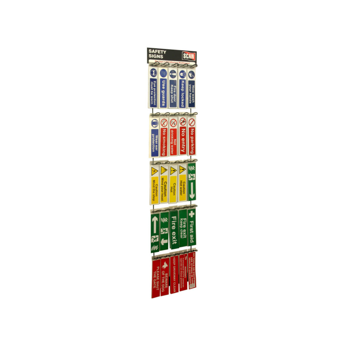 Scan Signs Display - 100 Signs SCASSDIS100