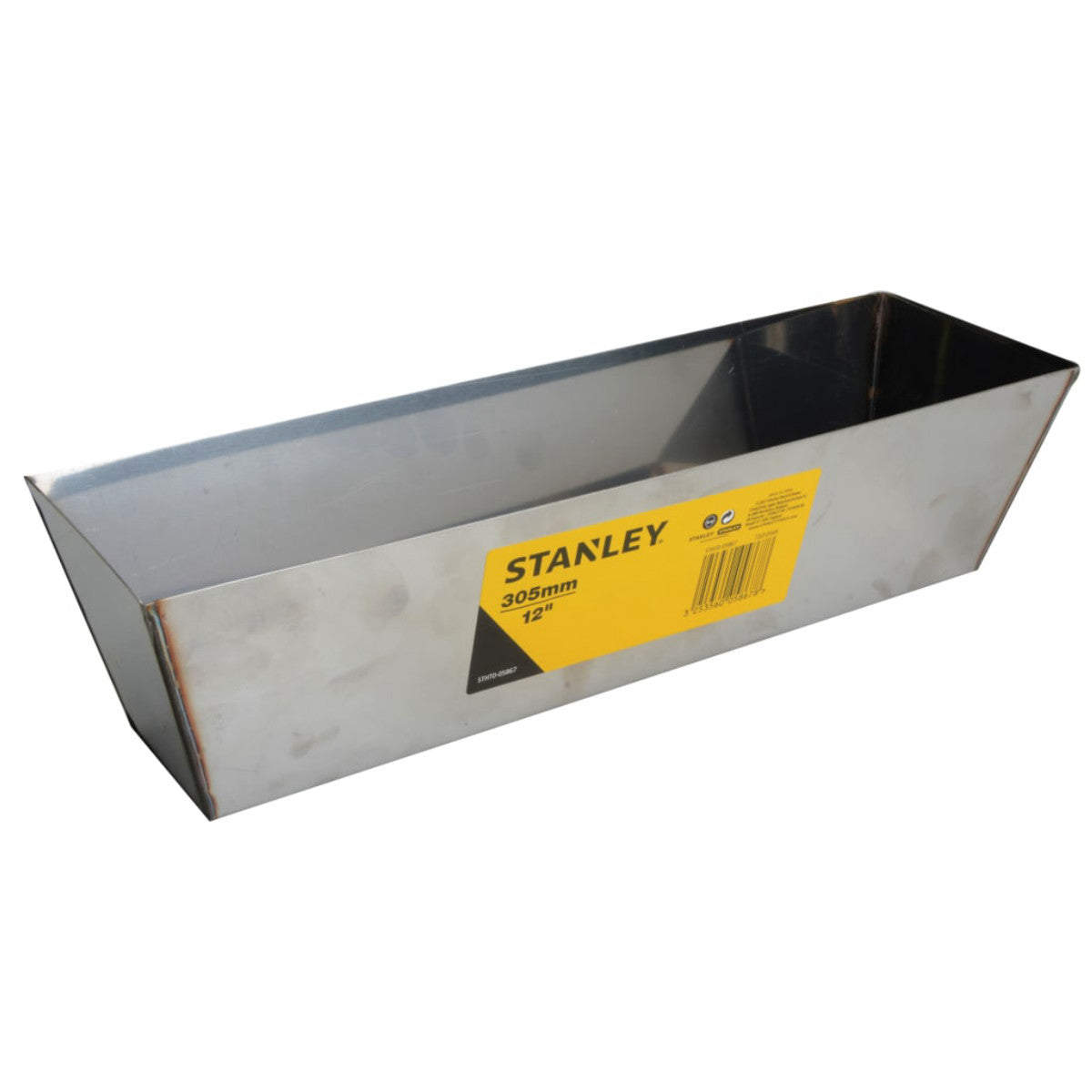 STANLEY Hand Tools Stainless Steel Mud Pan 305mm (12in) STA005867