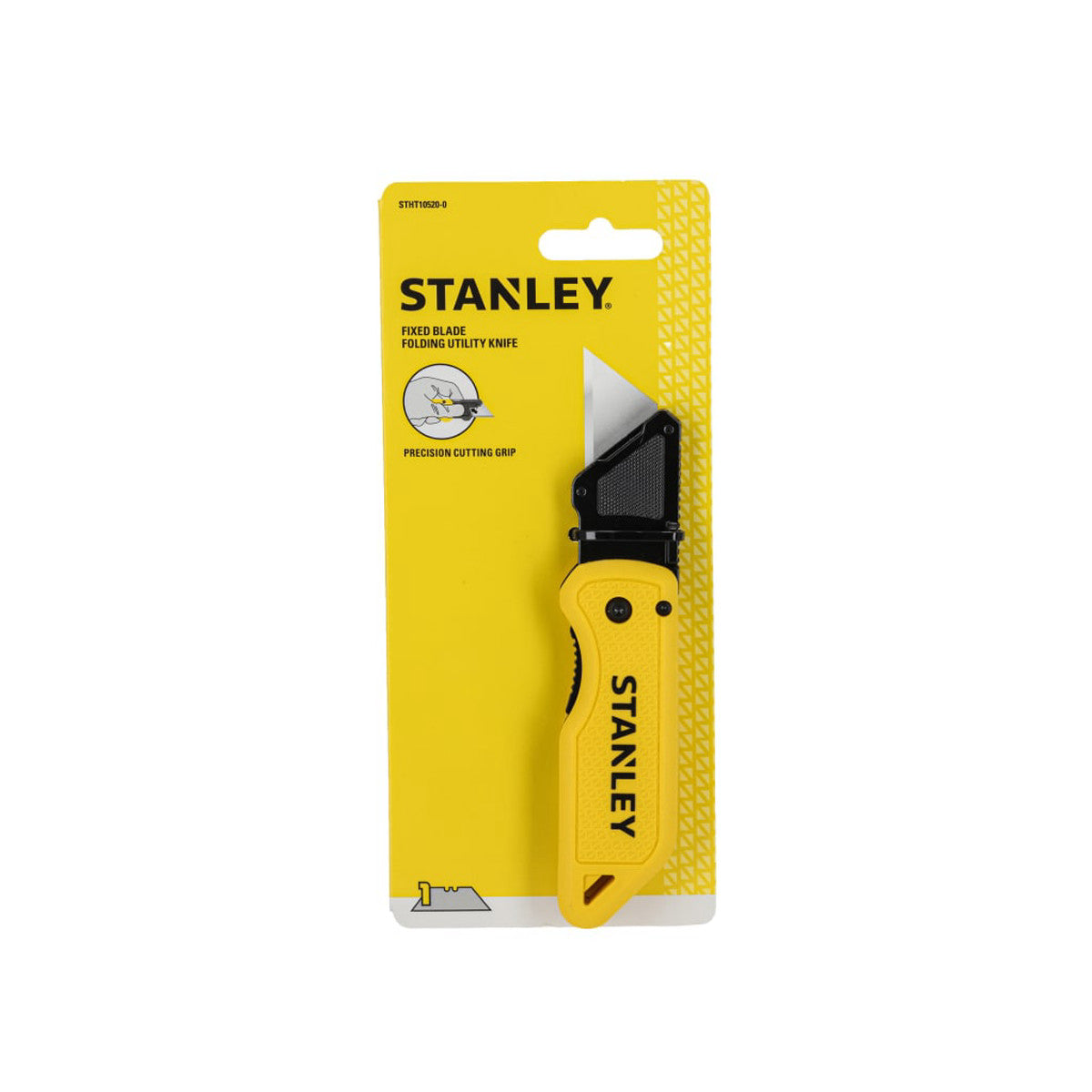 STANLEY Hand Tools STHT10520 Fixed Blade Folding Utility Knife STA010520
