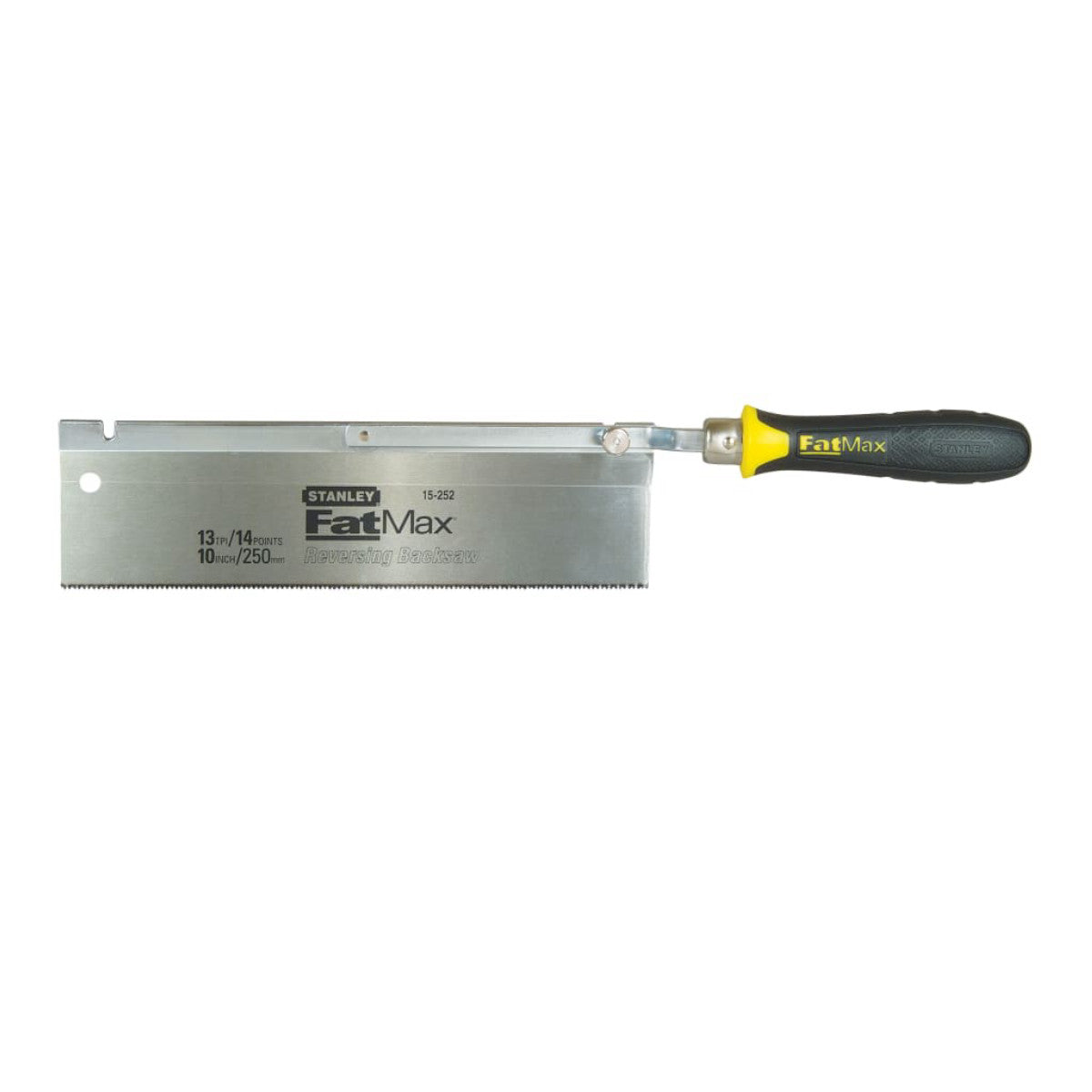 STANLEY Hand Tools FatMax Reversible Flush Cut Saw 250mm (9.3/4in) 13 TPI STA015252