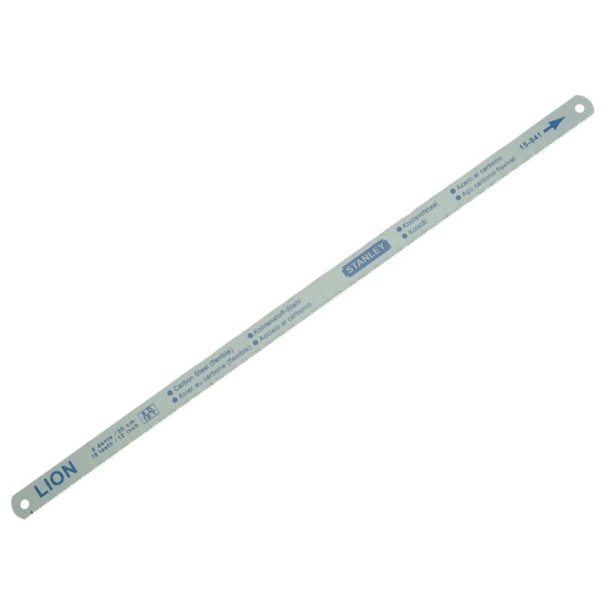 STANLEY Hand Tools Flexible Hacksaw Blade 300mm (12in) Pack 5 Blades (18 24 & 32 TPI) STA015801