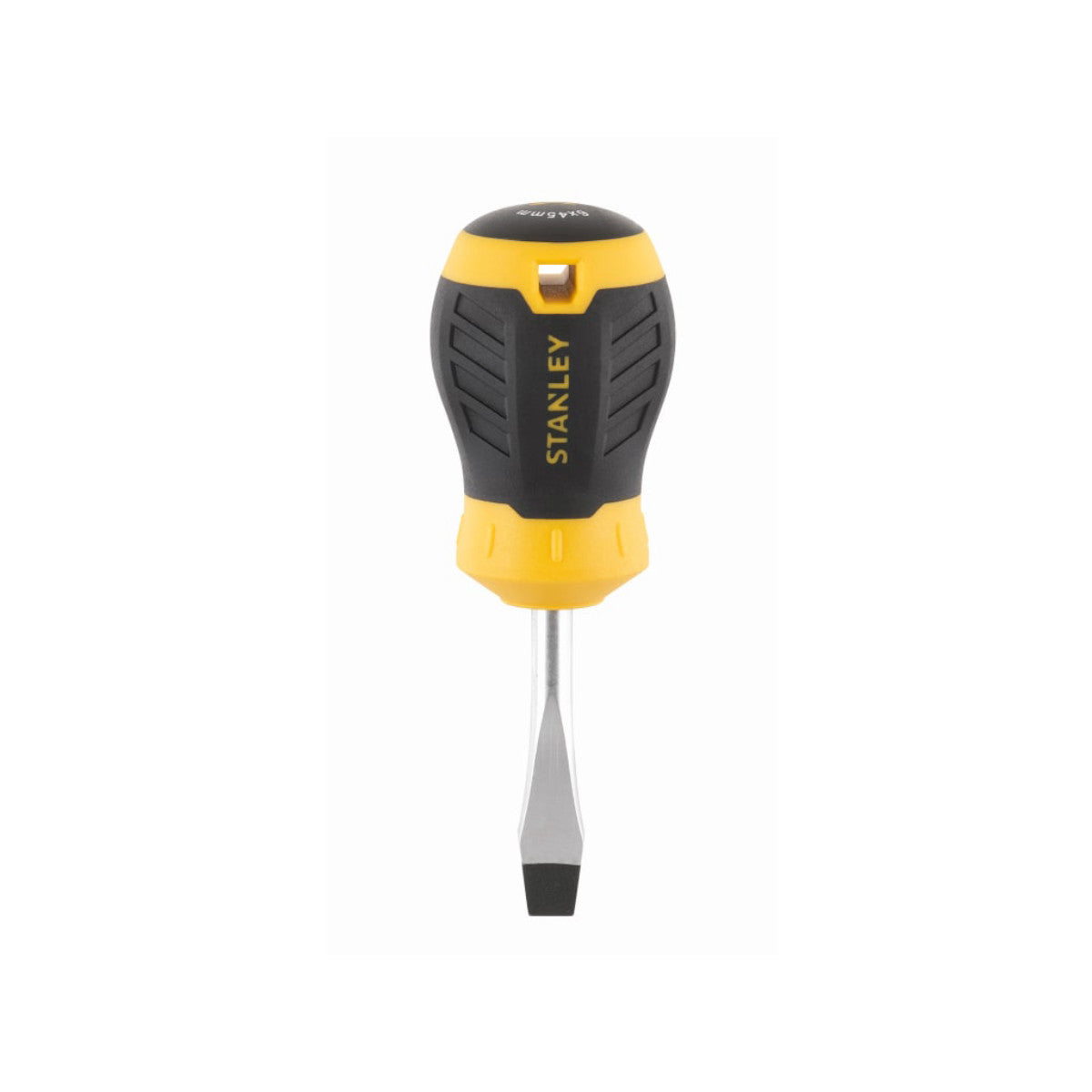 STANLEY Hand Tools CUSHION GRIP Stubby Screwdriver 6.5 x 45mm Flared STA016147S