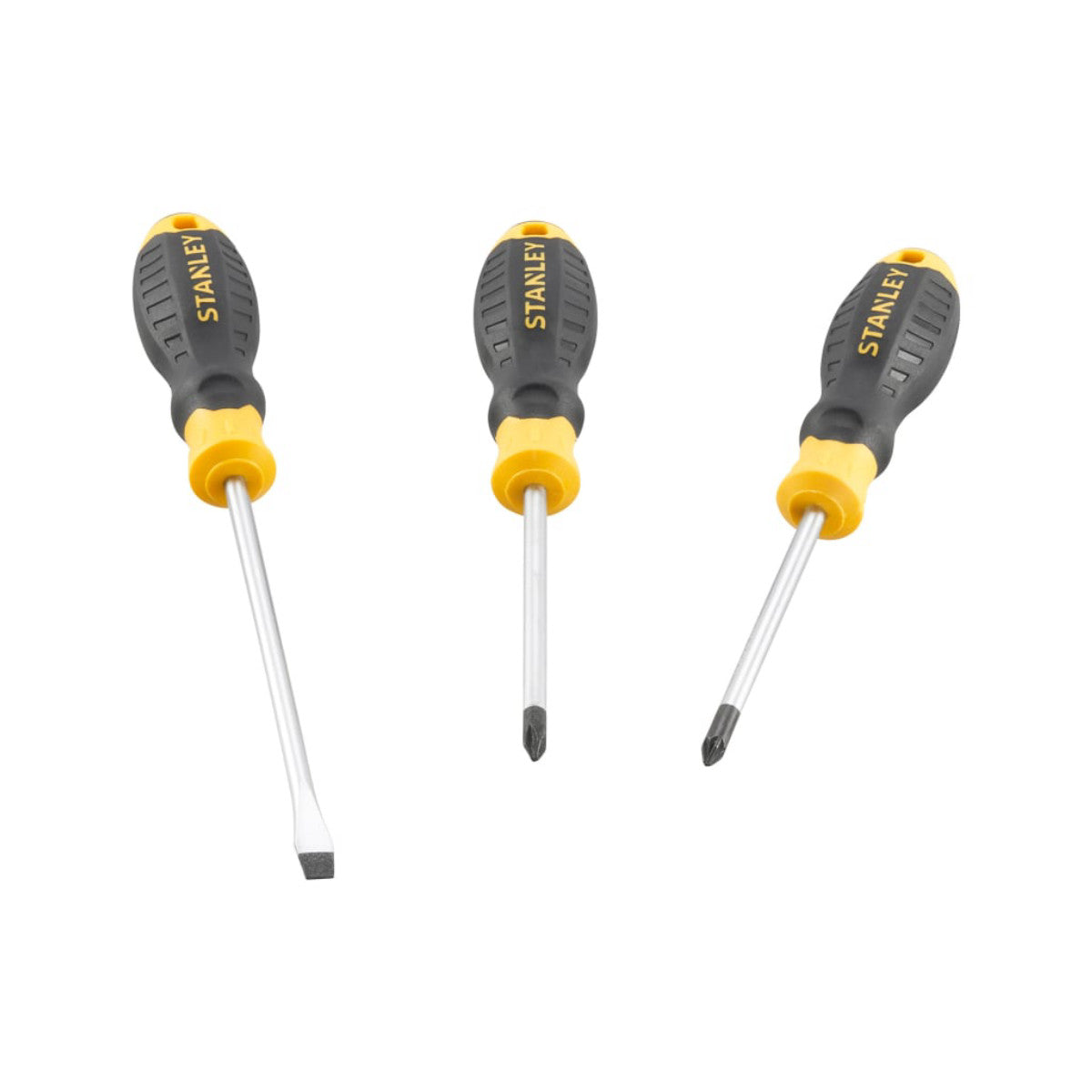 STANLEY Hand Tools CUSHION GRIP Screwdriver Set, 3 Piece STA016168