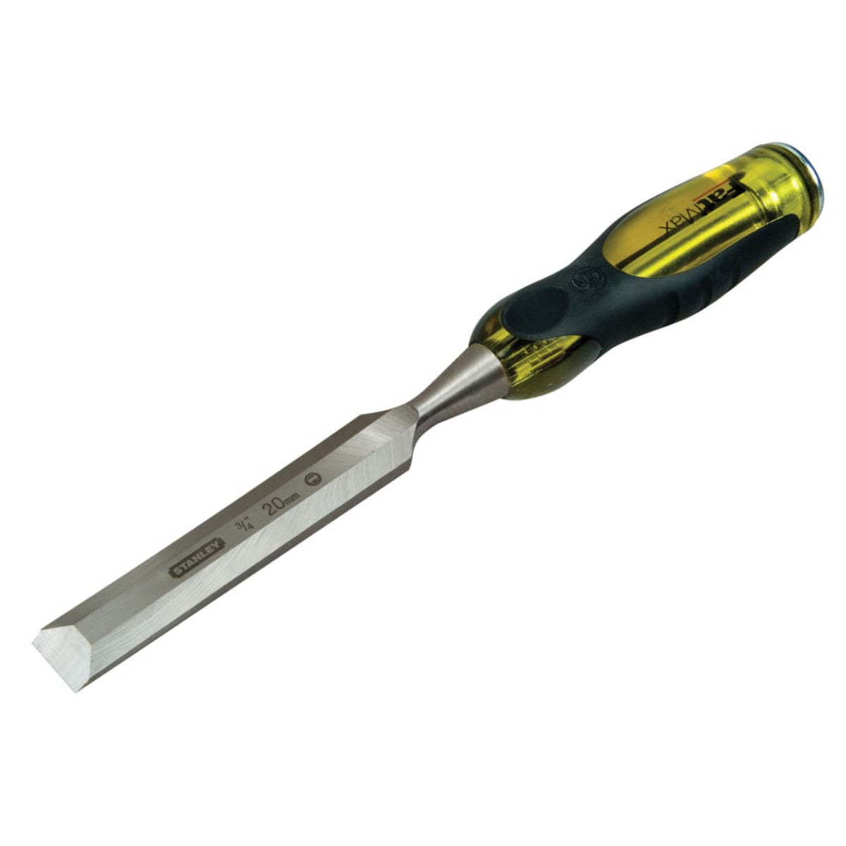 STANLEY Hand Tools FatMax Bevel Edge Chisel with Thru Tang 20mm (13/16in) STA016259