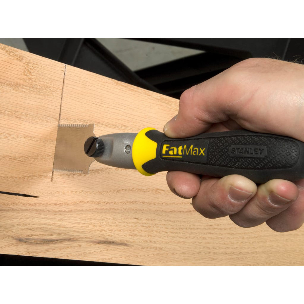 STANLEY Hand Tools FatMax Mini Flush Cut Pull Saw 125mm (5in) 23 TPI STA020331