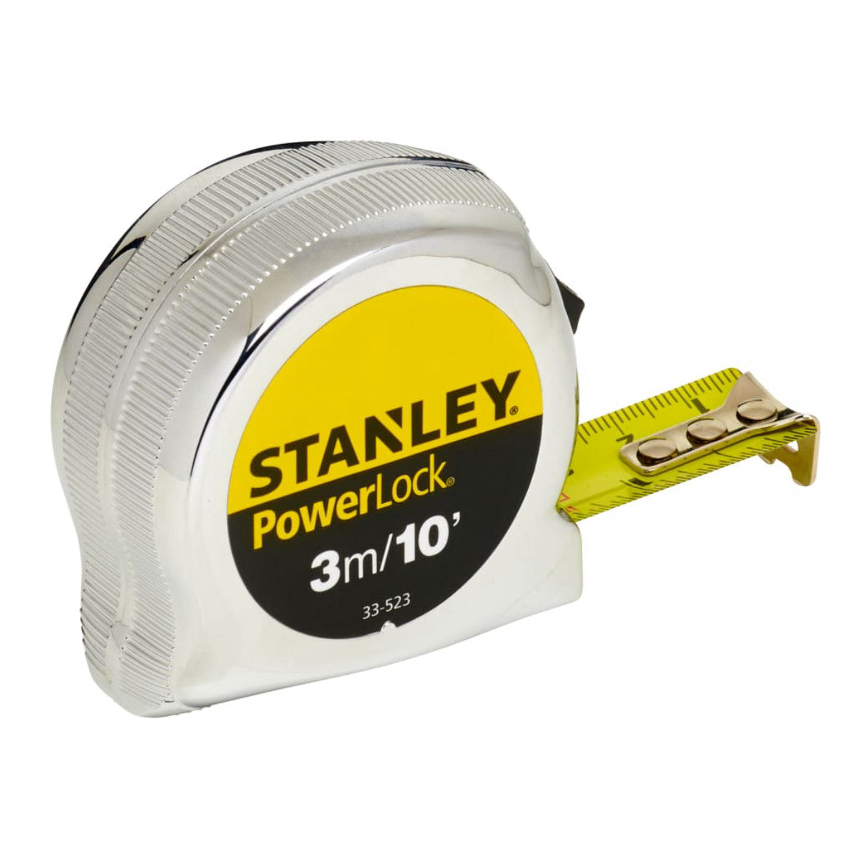 STANLEY Hand Tools PowerLock Classic Pocket Tape 3m/10ft (Width 19mm) STA033523