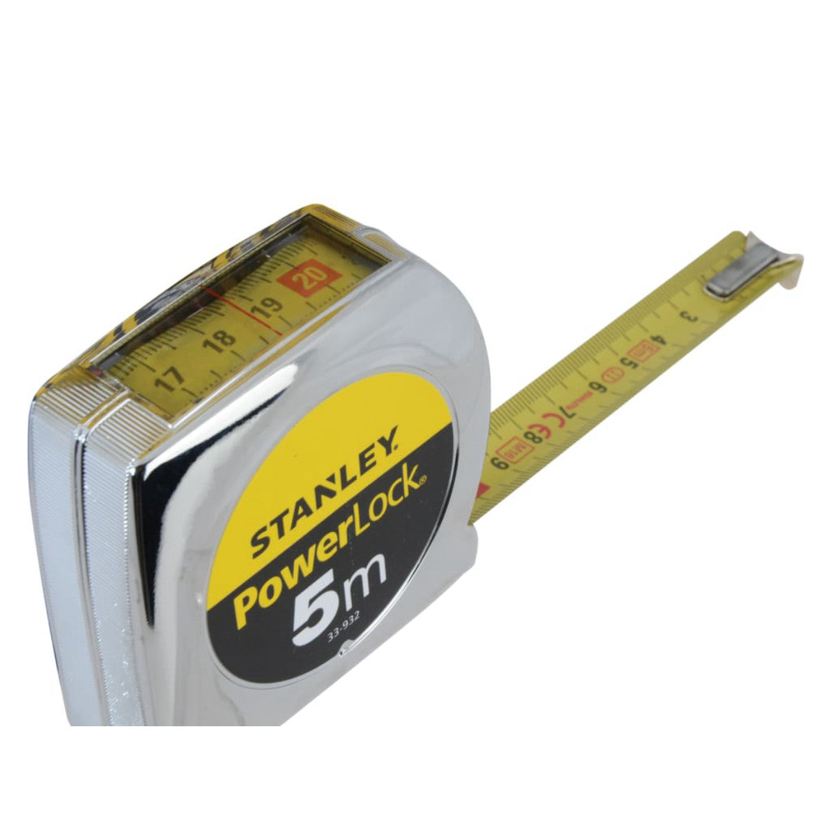 STANLEY Hand Tools PowerLock Top Reader Tape 5m (Width 19mm) STA033932