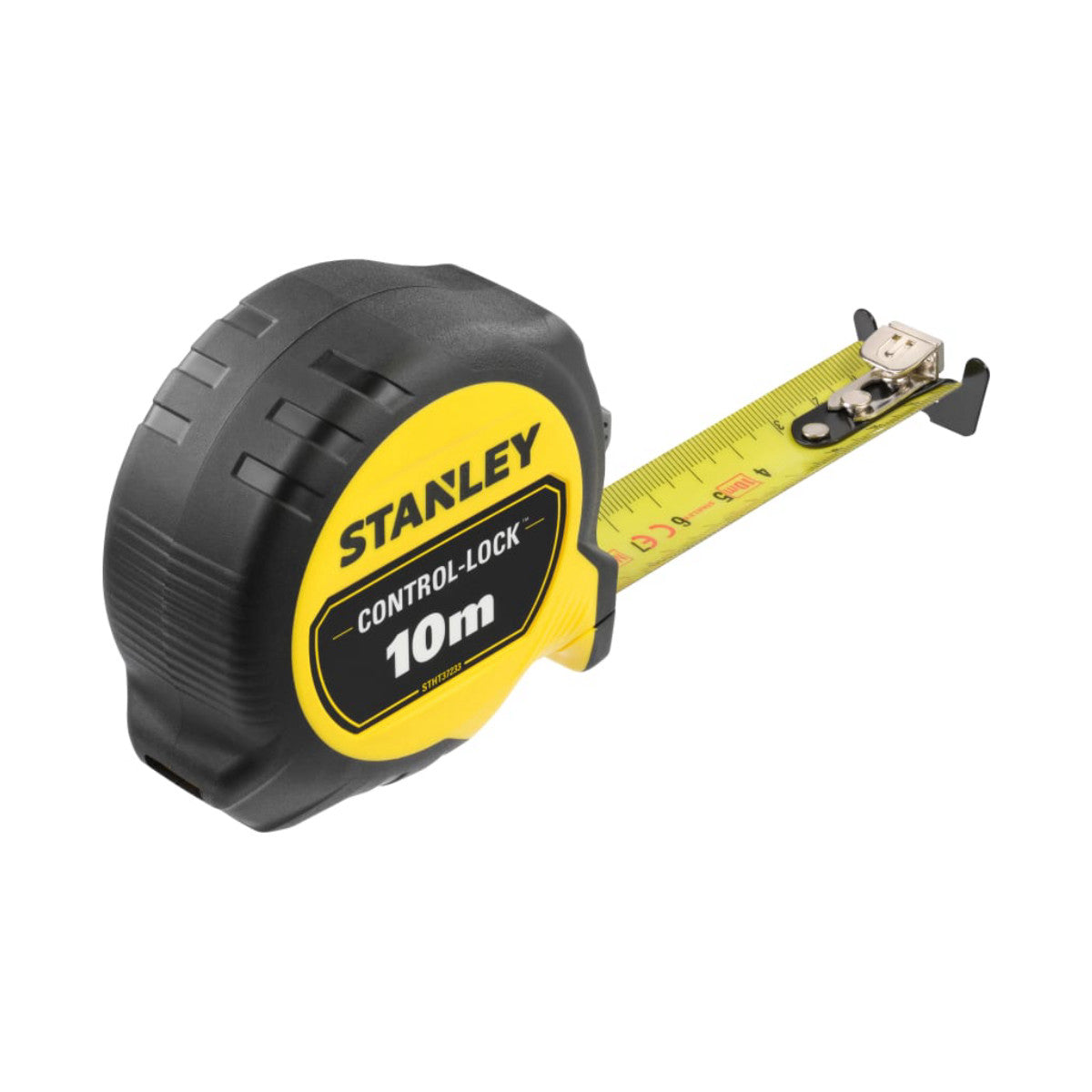 STANLEY Hand Tools CONTROL-LOCK Pocket Tape 10m (Width 25mm) (Metric only) STA037233