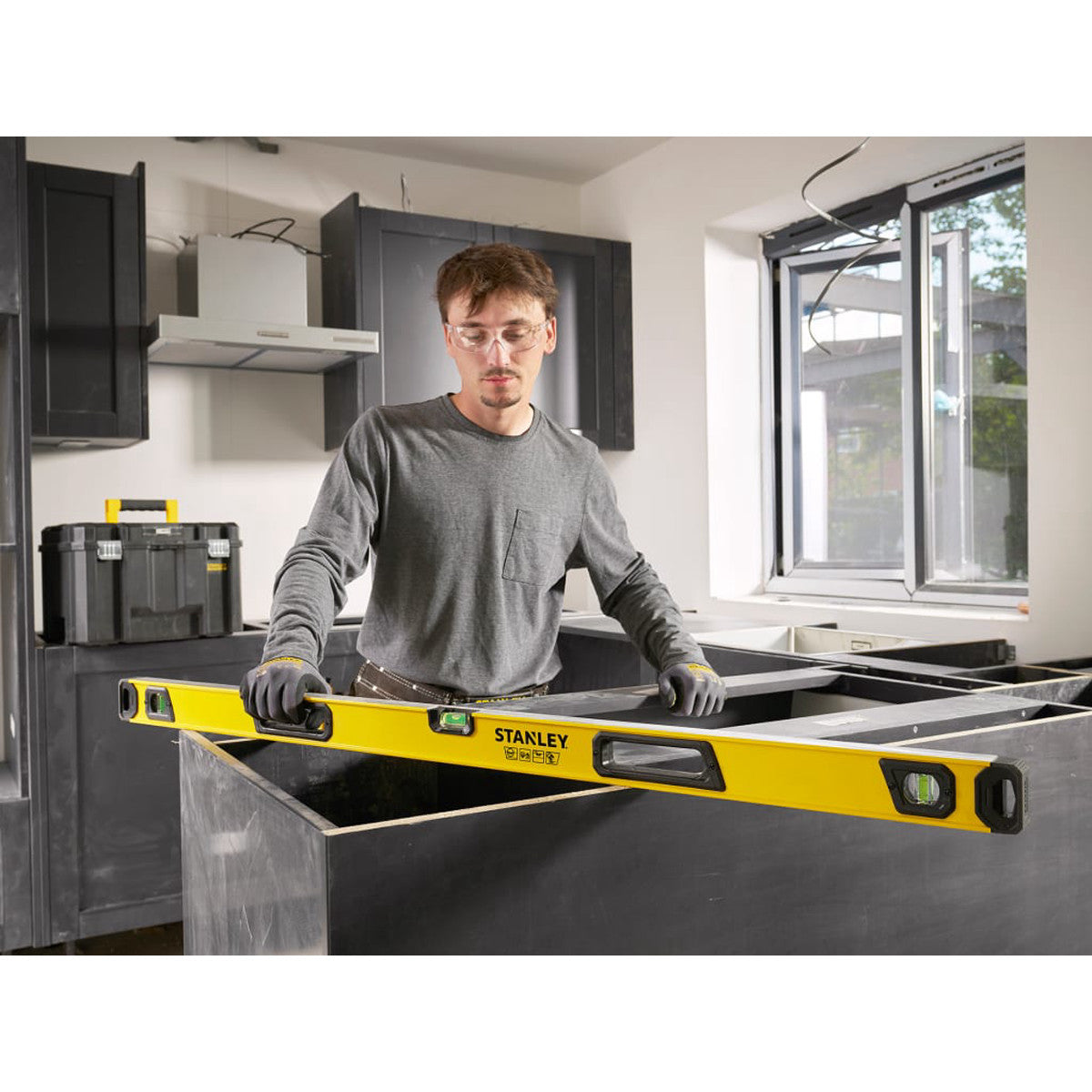STANLEY Hand Tools STHT41048 Box Beam Level 120cm STA041048