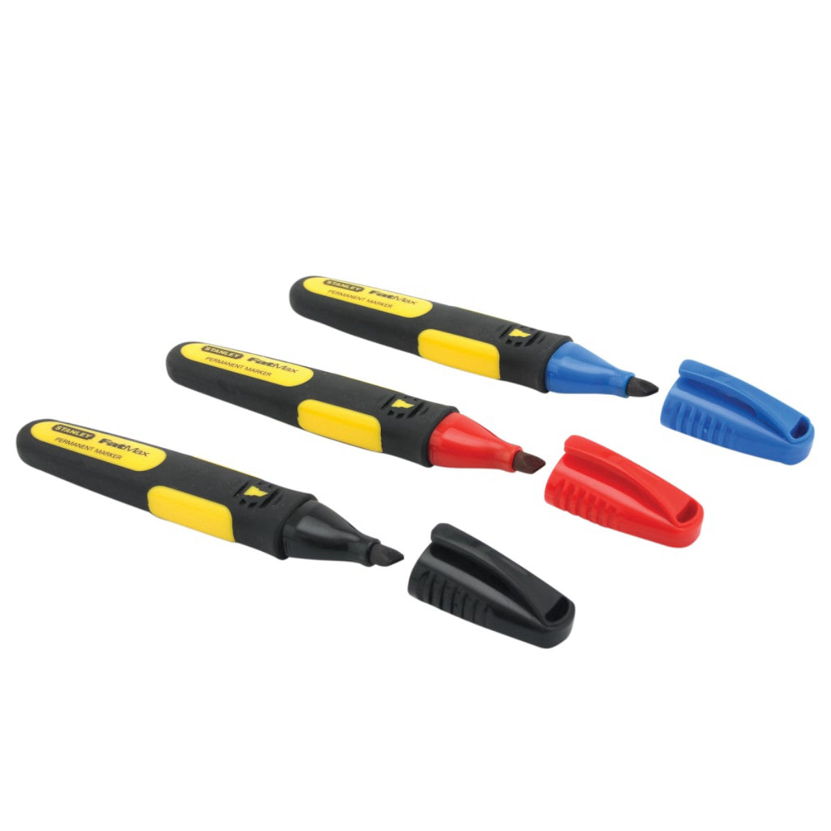 STANLEY Hand Tools FatMax Chisel Tip Marker (Pack 3) STA047315