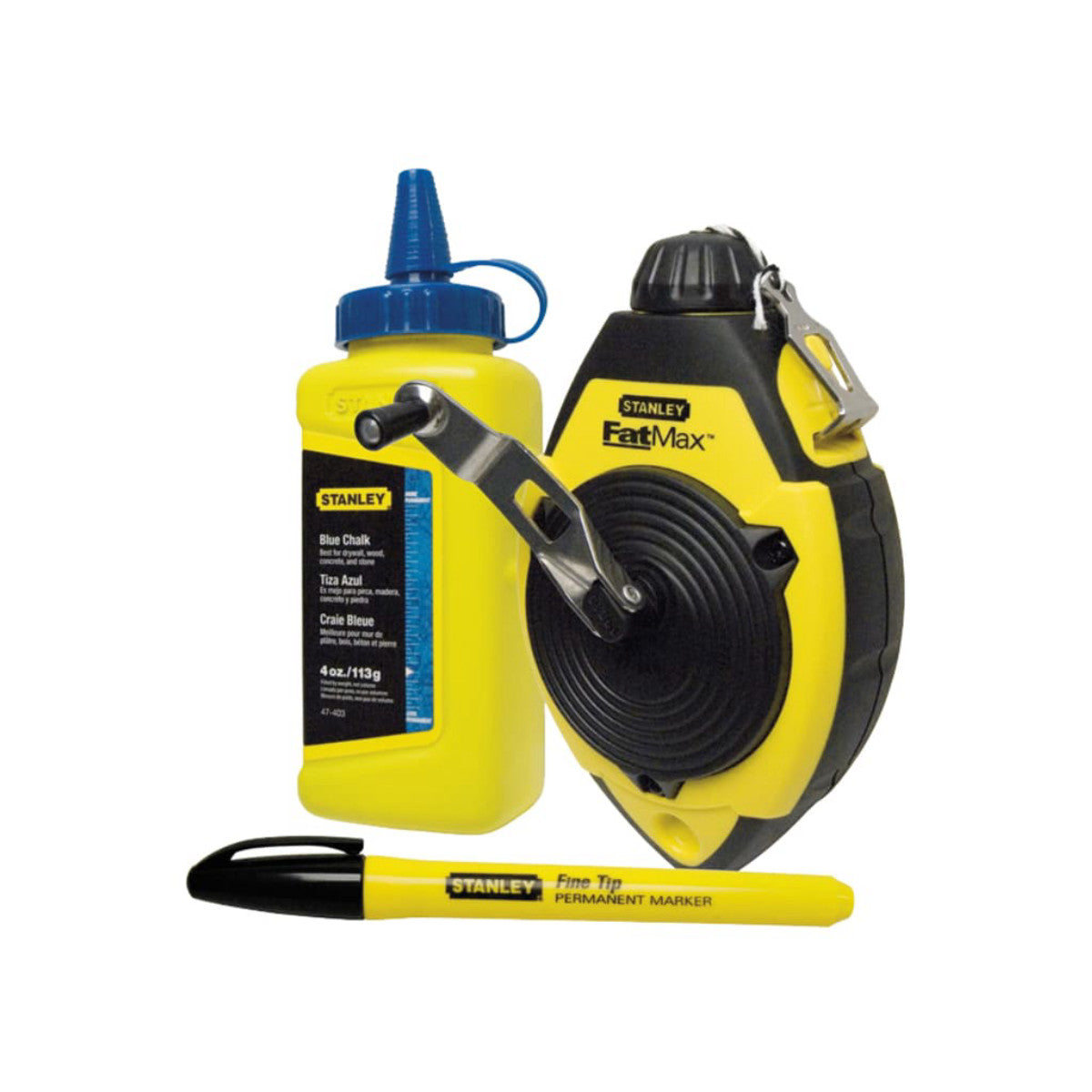 STANLEY Hand Tools FatMax Chalk Line Set 30m STA047681