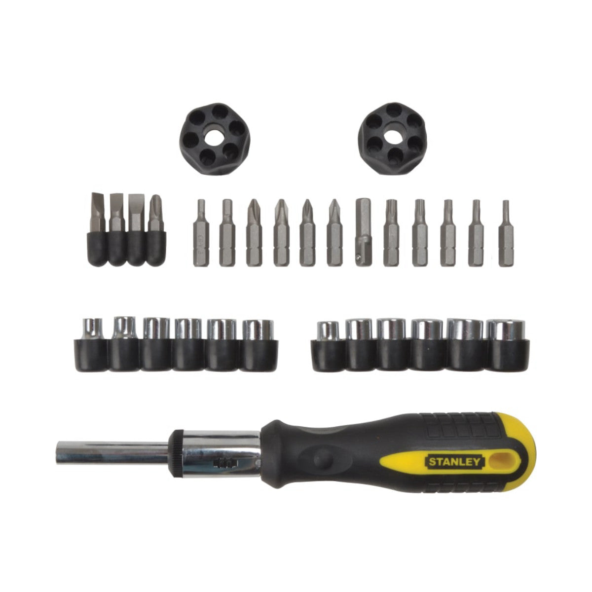 STANLEY Hand Tools Ratchet Screwdriver Set of 29 STA054925
