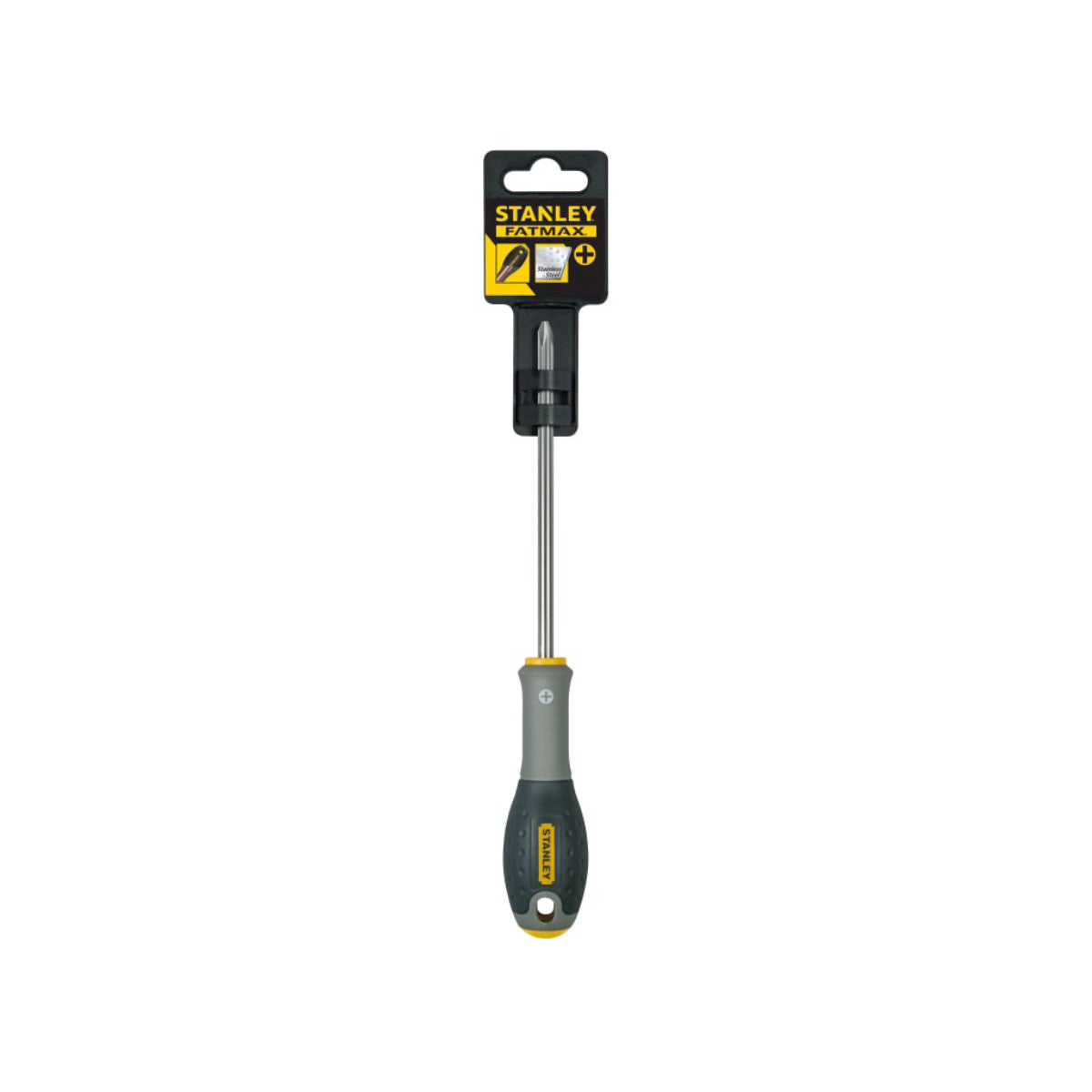 STANLEY Hand Tools FatMax Stainless Steel Screwdriver Phillips Tip PH1 x 100mm STA062644