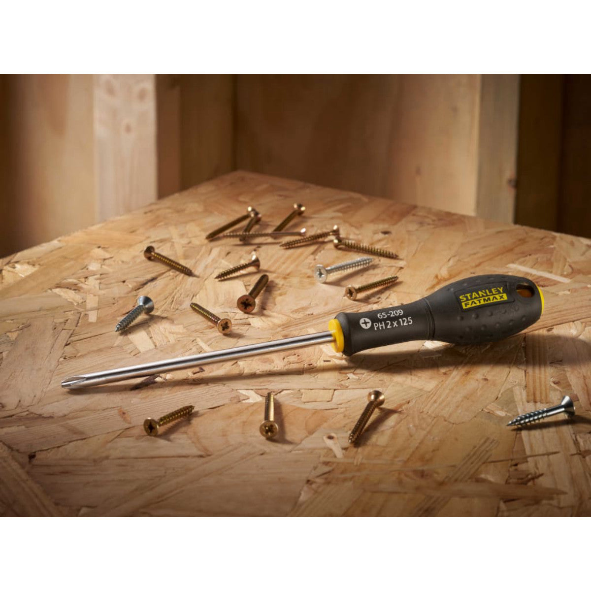 STANLEY Hand Tools FatMax Screwdriver Phillips Tip PH2 x 125mm STA065209