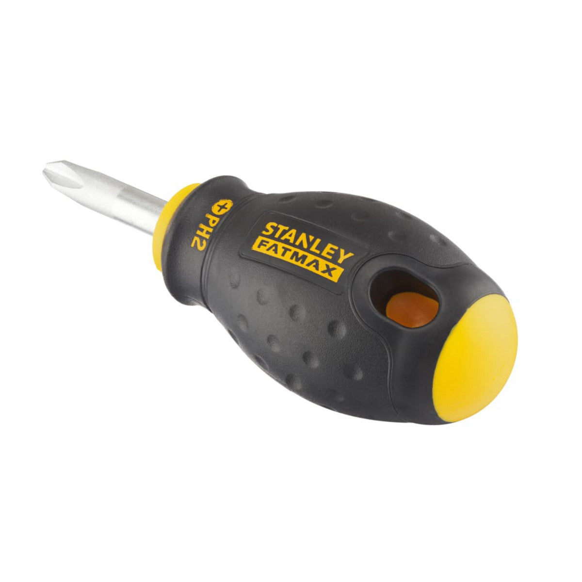 STANLEY Hand Tools FatMax Stubby Screwdriver Phillips Tip PH2 x 30mm STA065407