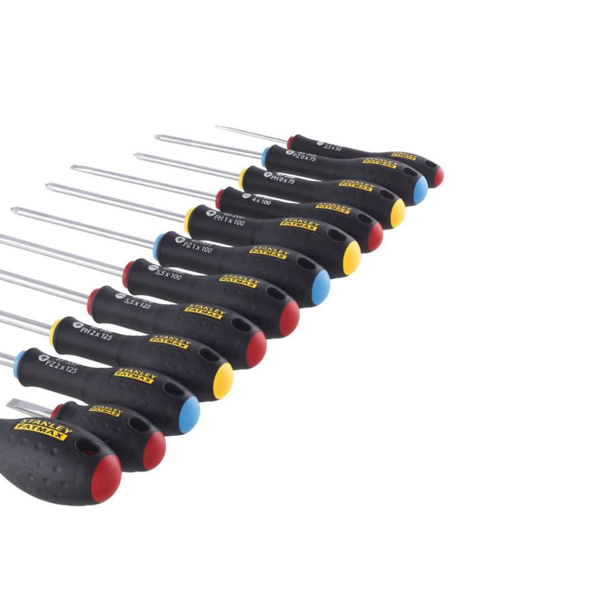STANLEY Hand Tools FatMax Screwdriver Set, 12 Piece STA065426