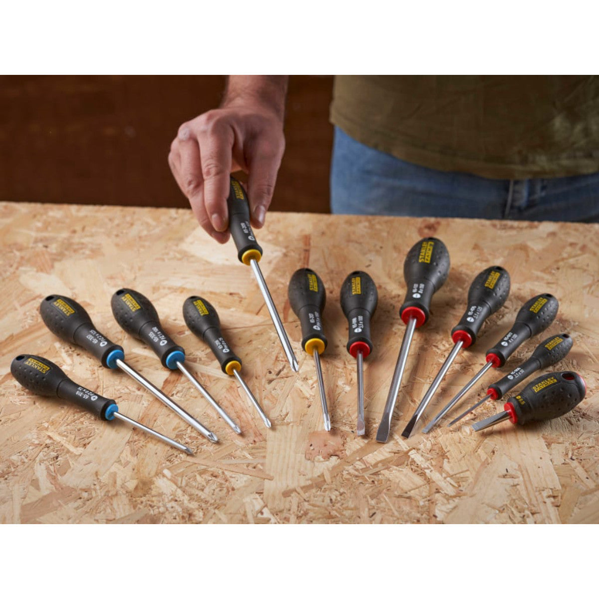 STANLEY Hand Tools FatMax Screwdriver Set, 12 Piece STA065426