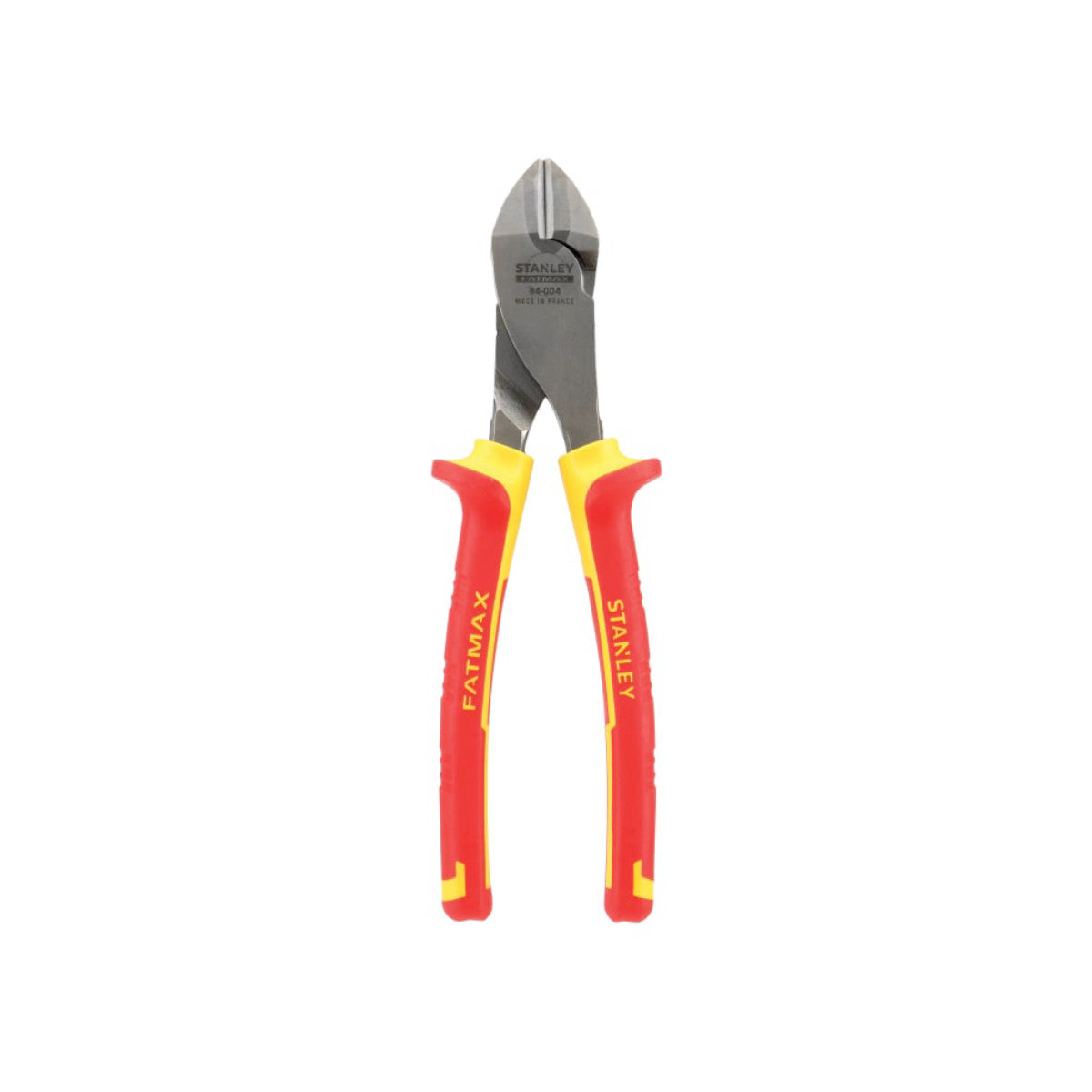 STANLEY Hand Tools FatMax Heavy-Duty Diagonal Cutting Pliers VDE 200mm STA084004