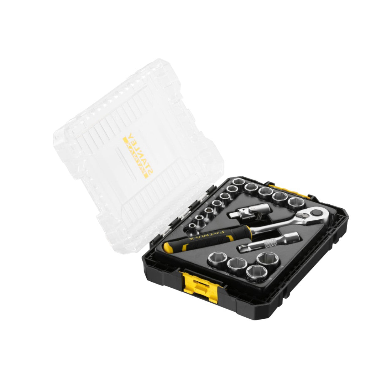 STANLEY Hand Tools FatMax 3/8in M PRO-STACK Socket Set, 18 Piece STA098102