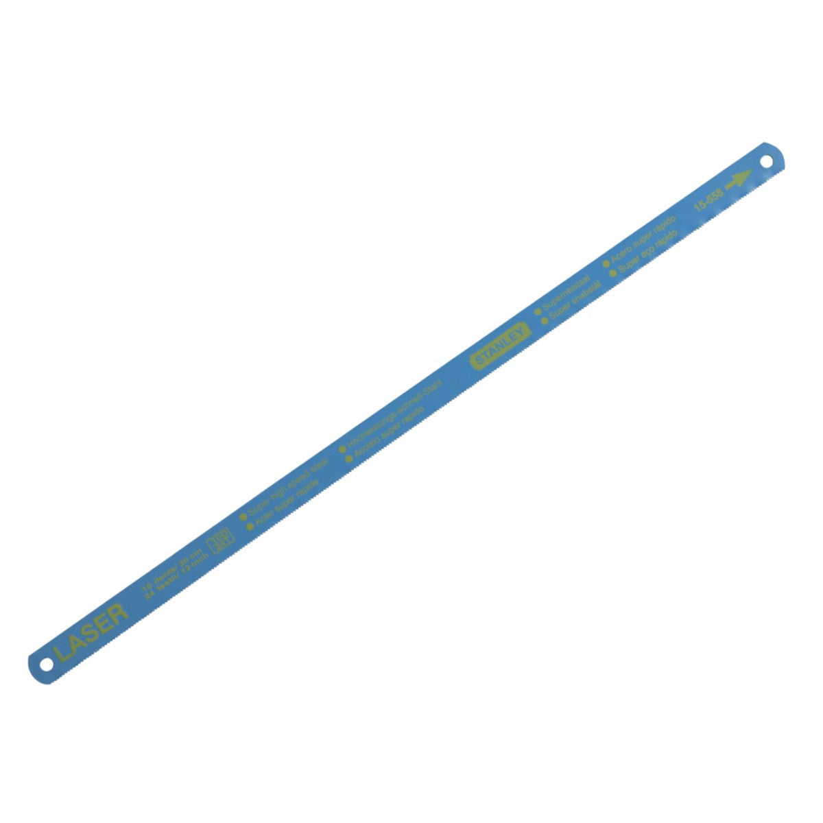 STANLEY Hand Tools Bi-Metal Hacksaw Blade 300mm (12in) x 24 TPI Pack 100 STA115558