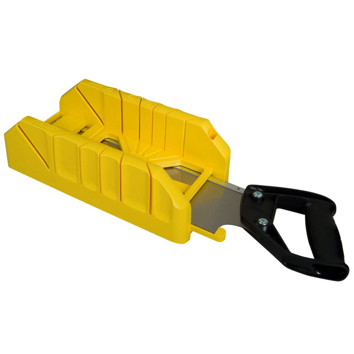 STANLEY Hand Tools Saw Storage Mitre Box with Saw STA119800