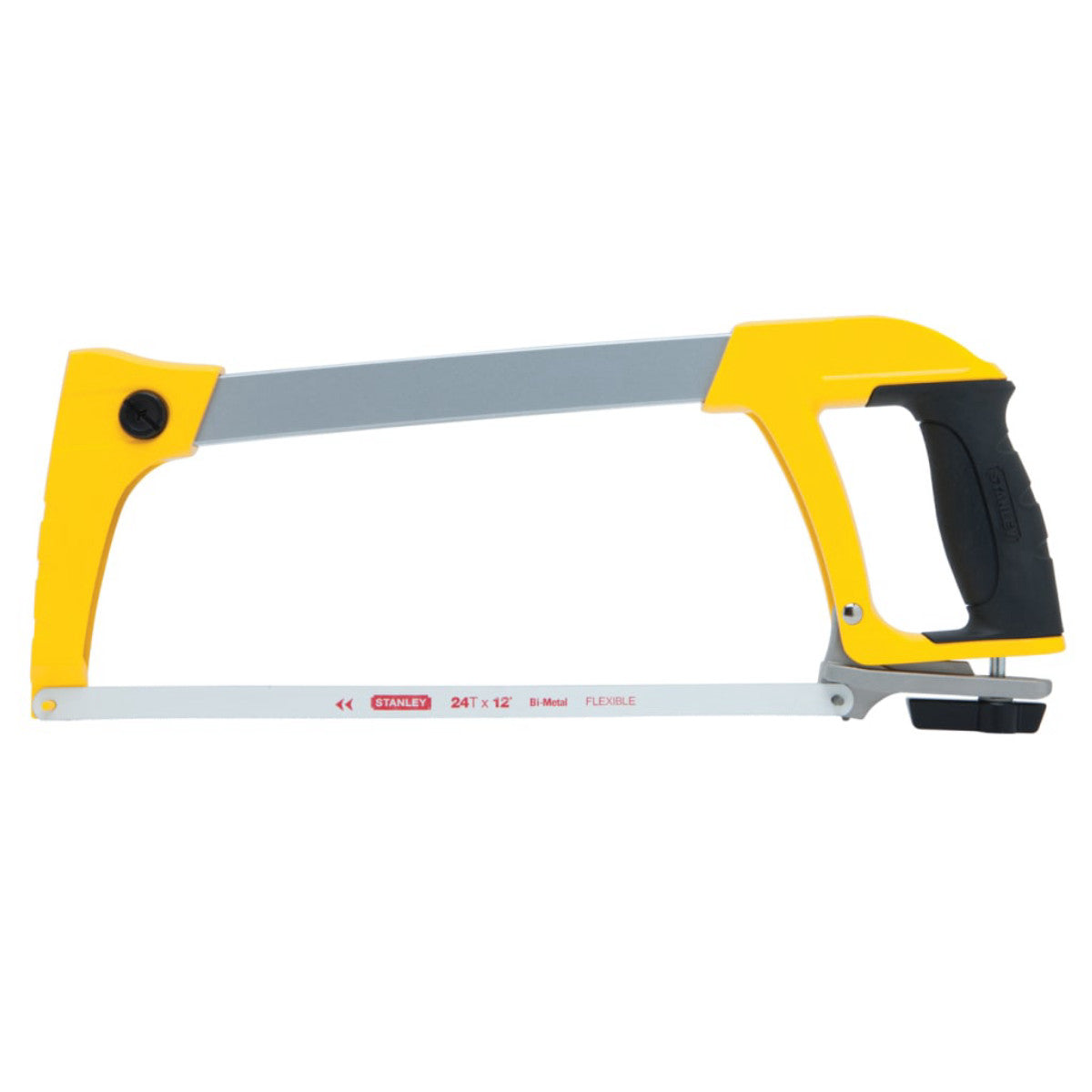 STANLEY Hand Tools DynaGrip Heavy-Duty Hacksaw 300mm (12in) STA120110