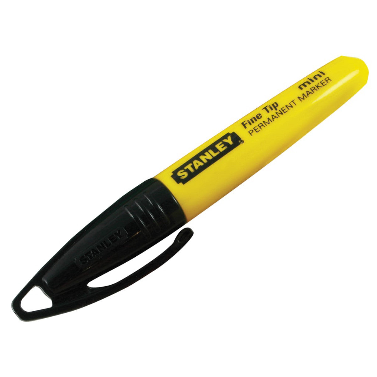 STANLEY Hand Tools Mini Fine Tip Marker Black (Tub 72) STA147324