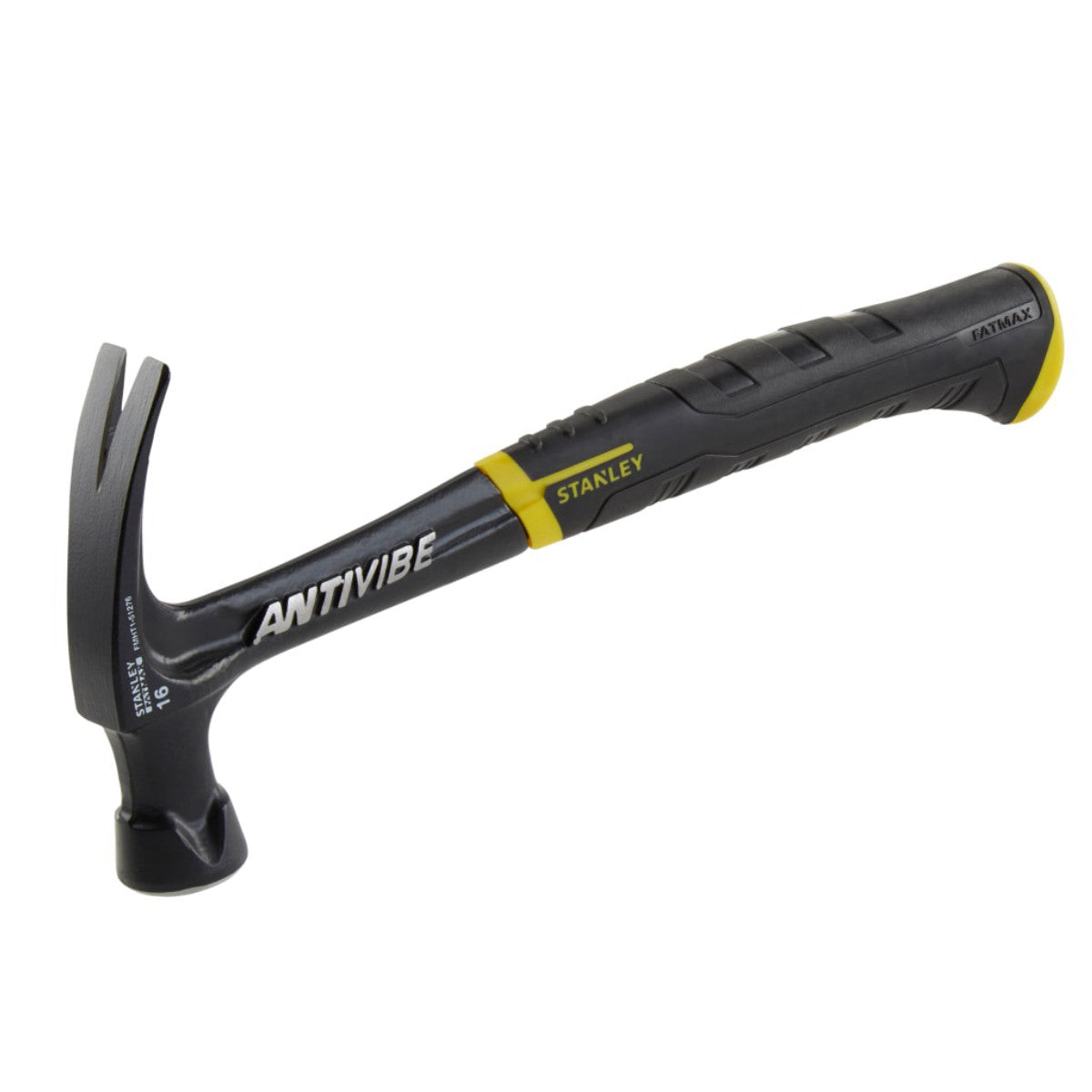 STANLEY Hand Tools FatMax AntiVibe All Steel Rip Claw Hammer 450g (16oz) STA151276