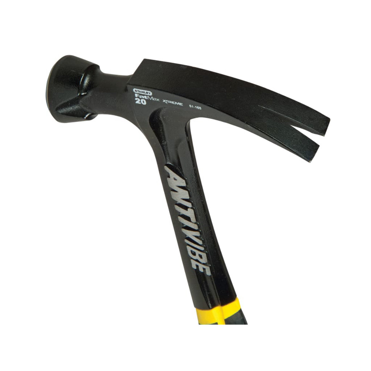 STANLEY Hand Tools FatMax AntiVibe All Steel Rip Claw Hammer 570g (20oz) STA151278