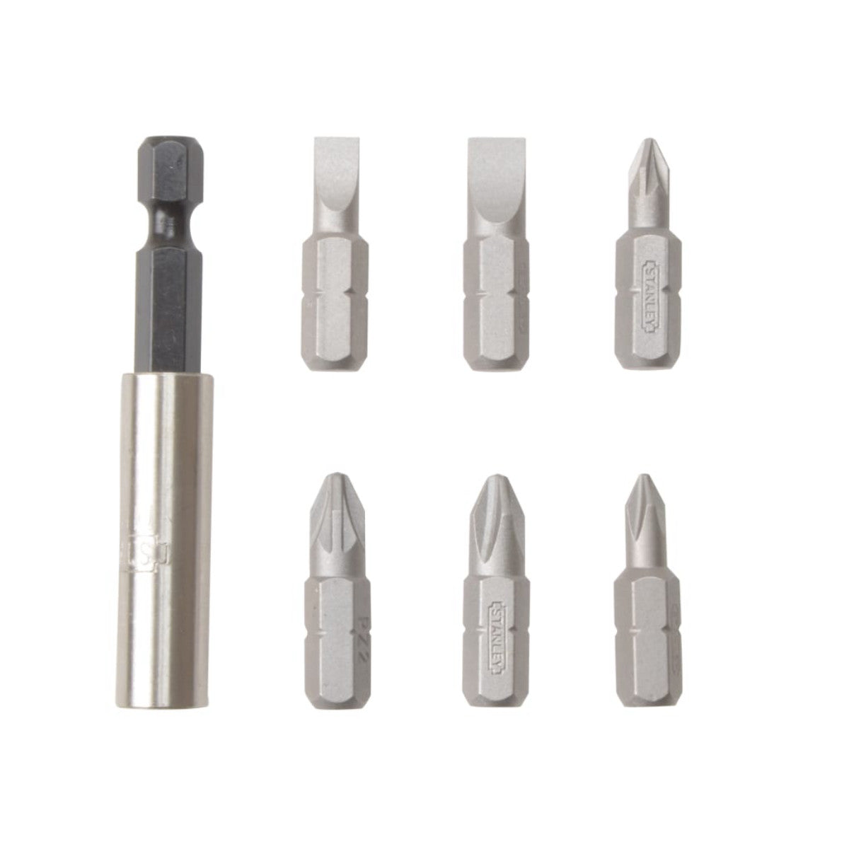 STANLEY Hand Tools Slotted/Phillips/Pozidriv Insert Bit Set, 7 Piece STA168737
