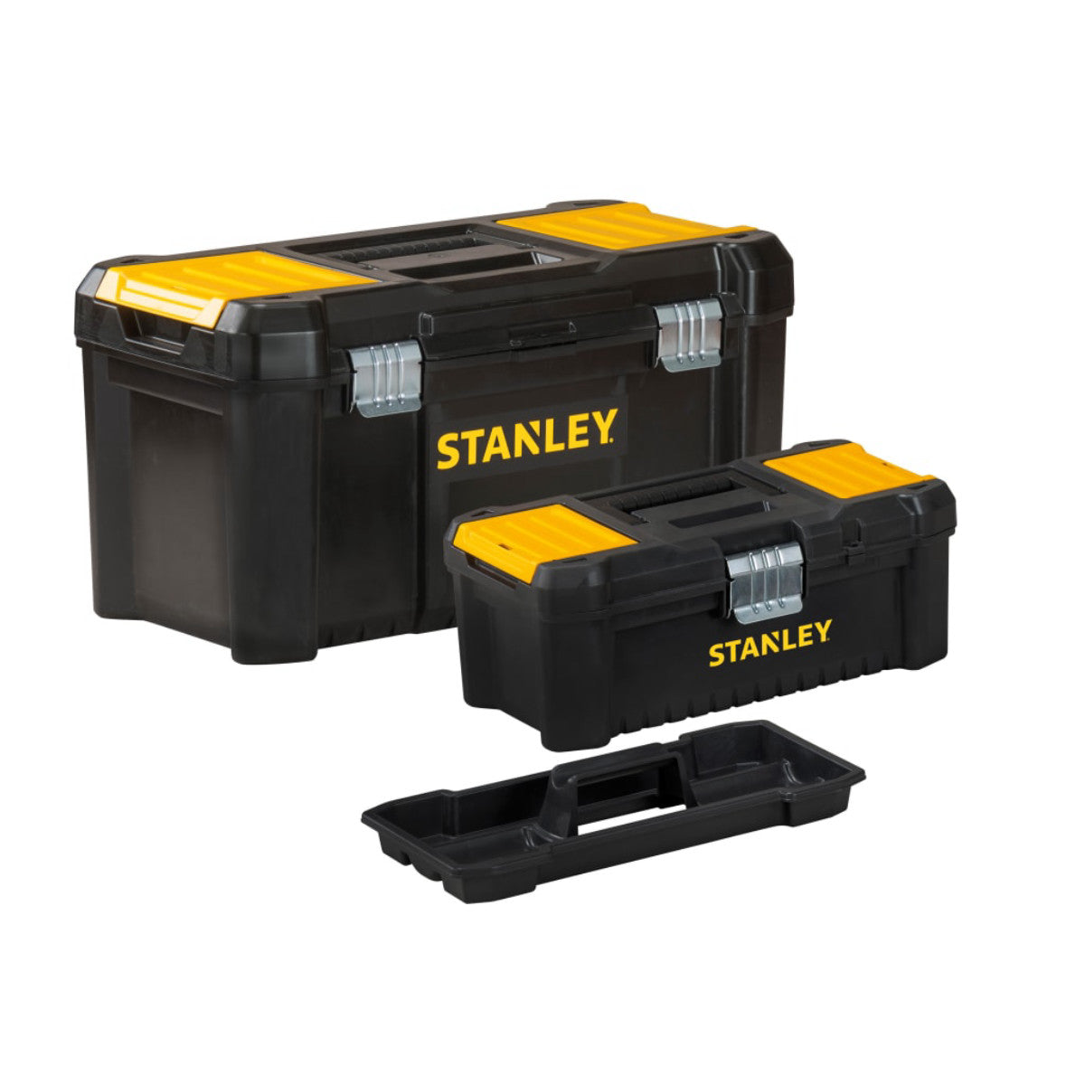 STANLEY Hand Tools Essential Toolbox Bonus Pack 32cm (12.1/2in) & 48cm (19in) STA175772