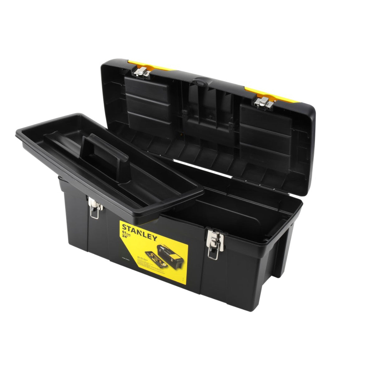 STANLEY Hand Tools Tool Box with Metal Latches 60cm (24in) STA192067