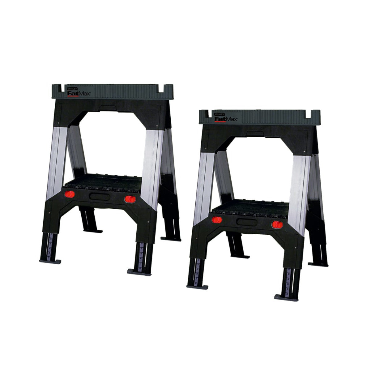 STANLEY Hand Tools FatMax Telescopic Sawhorses (Twin Pack) STA192980