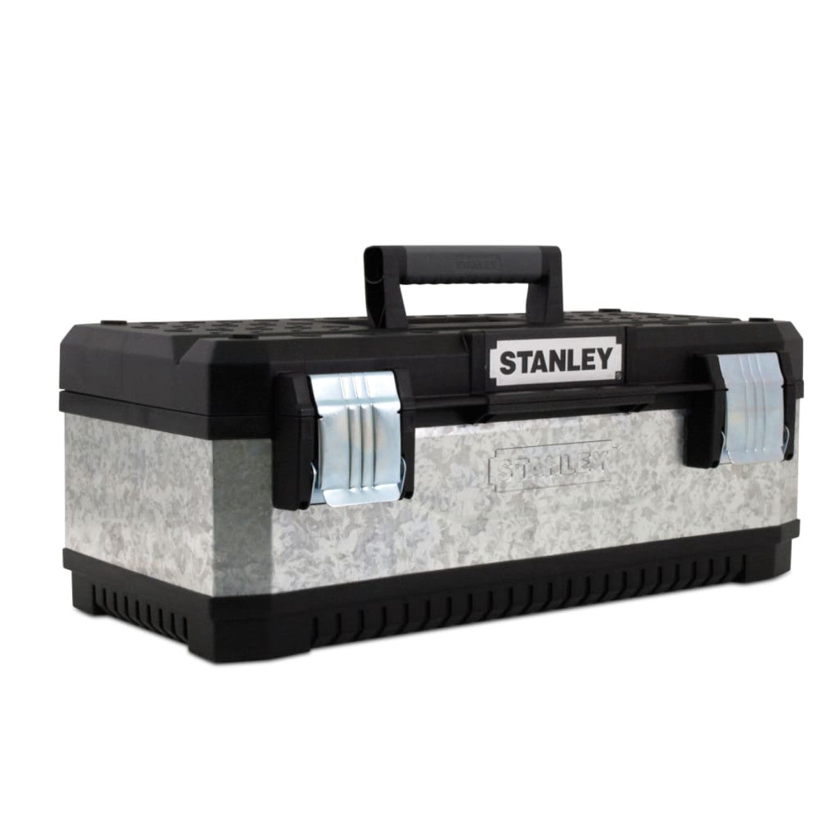 STANLEY Hand Tools Galvanised Metal Toolbox 50cm (20in) STA195618