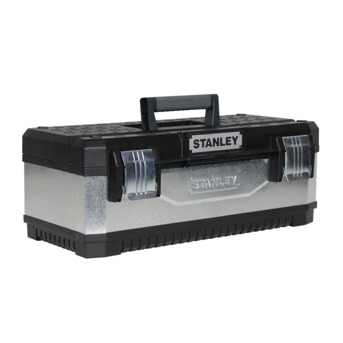 STANLEY Hand Tools Galvanised Metal Toolbox 58cm (23in) STA195619