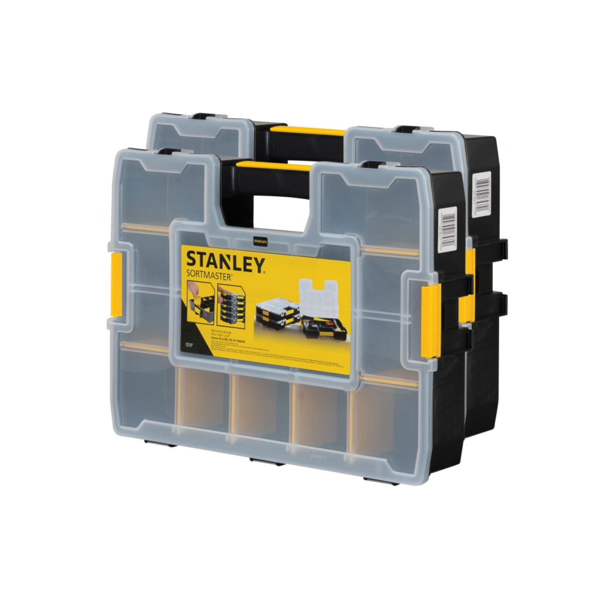 STANLEY Hand Tools SORTMASTER Organiser Twin Pack STA195839