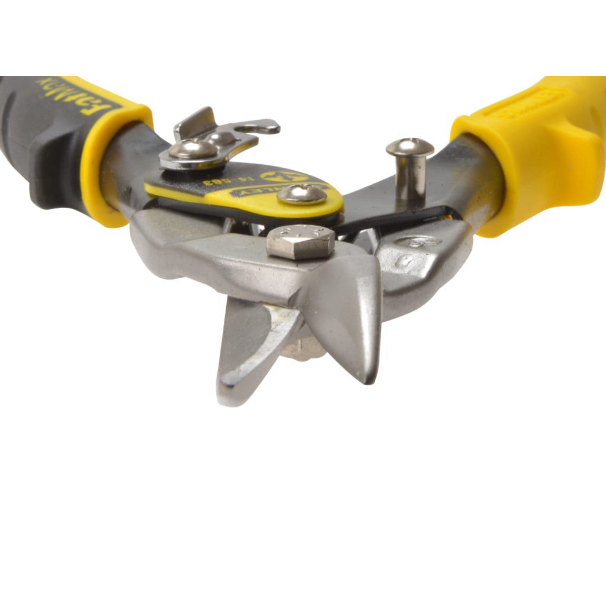 STANLEY Hand Tools Yellow Aviation Snips Straight Cut 250mm (10in) STA214563