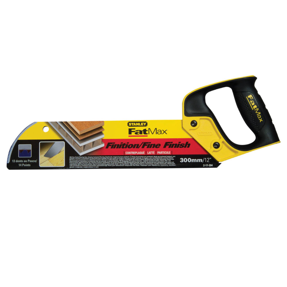 STANLEY Hand Tools FatMax Floorboard Saw 300mm (12in) STA217204