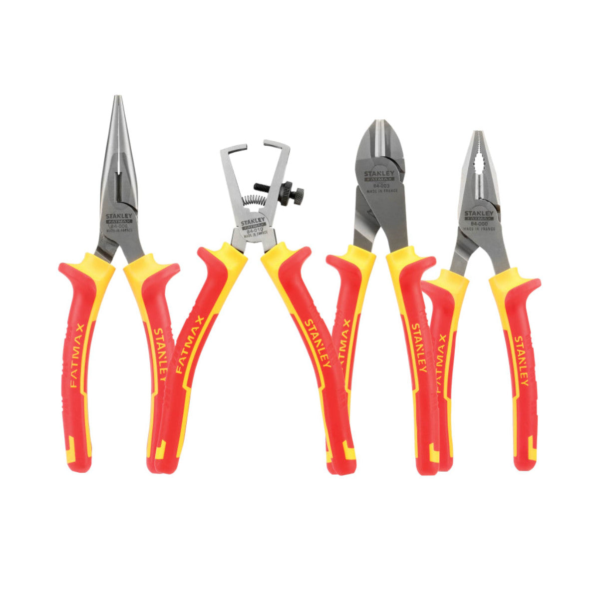STANLEY Hand Tools FatMax VDE Pliers Set, 4 Piece STA484489