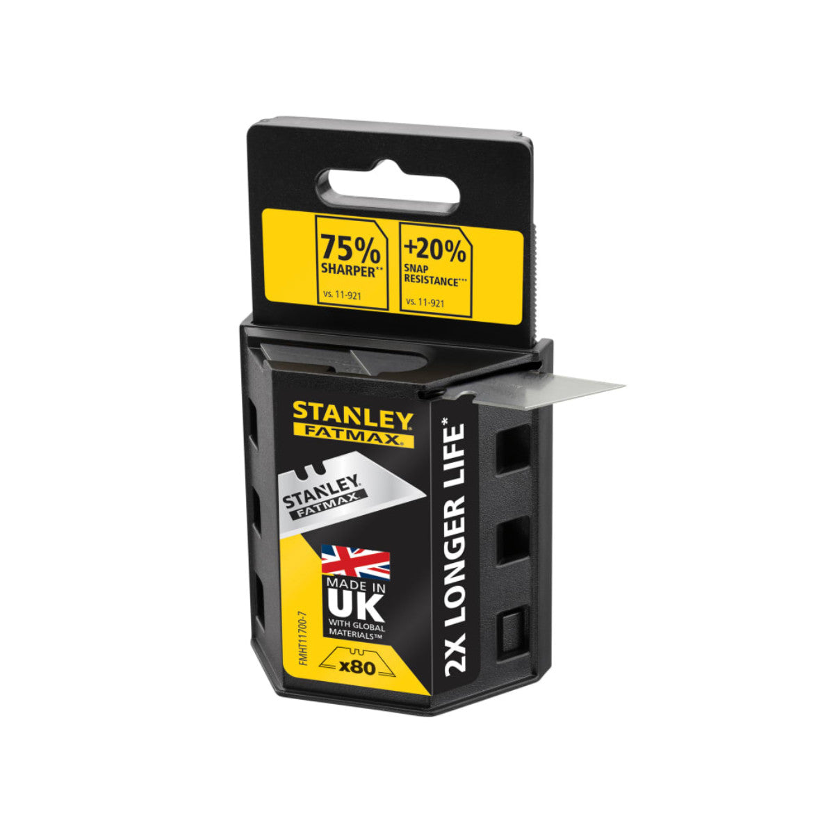 STANLEY Hand Tools FatMax Heavy-Duty Blades (Dispenser of 100) STA911700