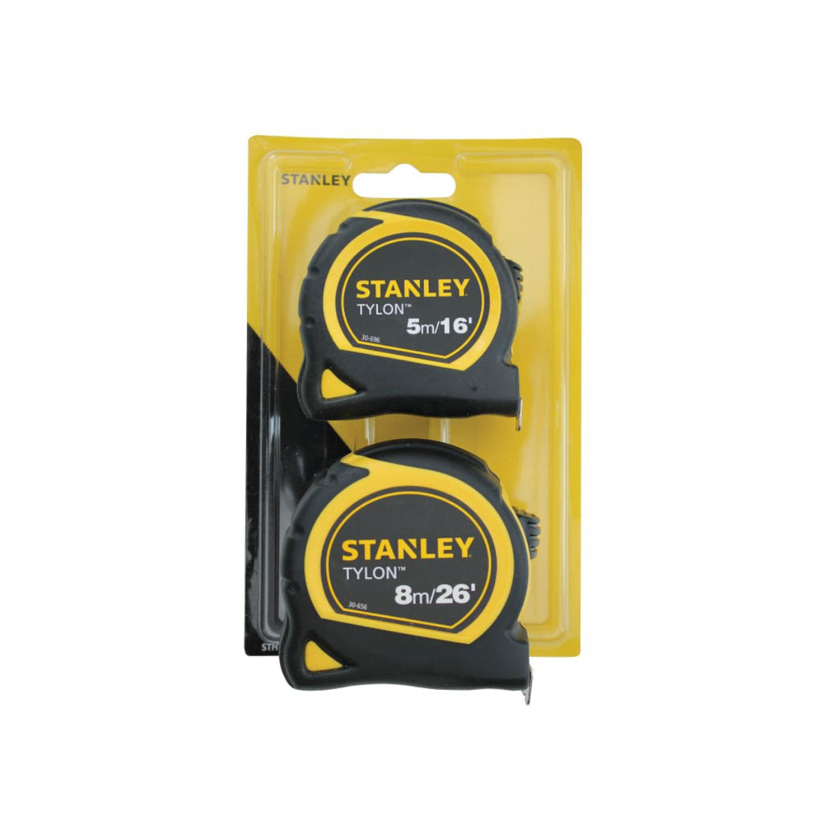 STANLEY Hand Tools Tylon Pocket Tapes 5m/16ft + 8m/26ft (Twin Pack) STA998985
