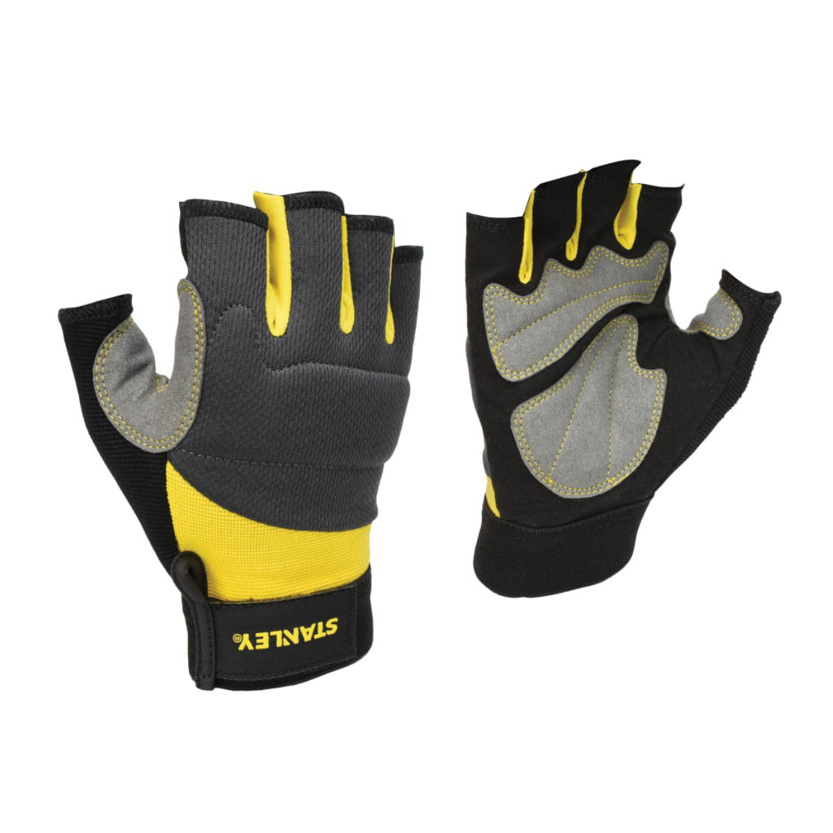 STANLEY Hand Tools SY640 Fingerless Performance Gloves - Large STASY640L