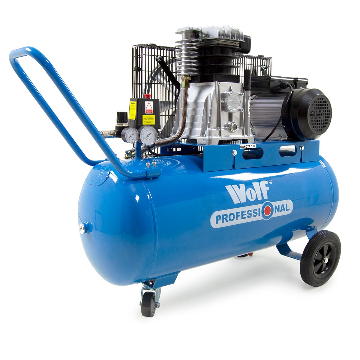Wolf Dakota 100 14CFM 3HP 150psi Portable Air Compressor 100L